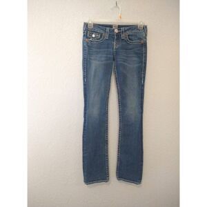 True Religion ladies jeans size 26 Rainbow Billy style